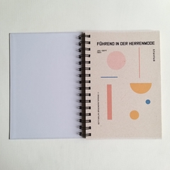 CUADERNO TAPA DURA RING WIRE/ Modelo 239/ PINK CIRCLE