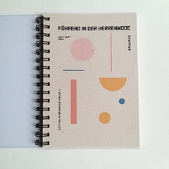 CUADERNO TAPA DURA RING WIRE/ Modelo 239/ PINK CIRCLE - comprar online