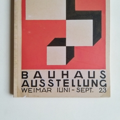 Cuaderno Bauhaus Encuadernado Binder Artesanal a la Rústica (Tapa blanda) Modelo 17/ Bauhaus Ausstellung 1923, by Herbert Bayer