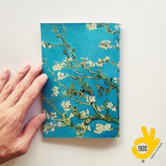 Cuaderno acaballado VINCENT /Modelo 46/ Obra: Almendro en Flor (1890) - comprar online
