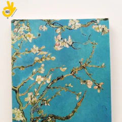 Cuaderno Vincent Encuadernado Binder Artesanal a la Rústica (Tapa blanda) / Modelo 46/ Obra: Almendro en Flor (1890) en internet