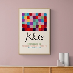 Cuadro en marco madera Kiri Box/ Modelo 102/ PAUL KLEE EINS