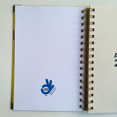 Agenda Semanal Vincent Tapa Dura Ring Wire/ Modelo 58/ Sunflowers, 1889. - tienda online