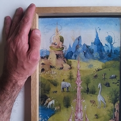 Cuadro en marco madera Kiri Box/ Modelo 222/ The Garden of Earthly Delights, El Jardín de las Delicias, Hieronymus Bosch (El Bosco) en internet