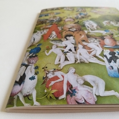 Cuaderno acaballado LAS DELICIAS 1 (EL BOSCO) / Modelo 222/ The Garden of Earthly Delights, El Jardín de las Delicias, Hieronymus Bosch (El Bosco) - 1920®objetos de diseño 