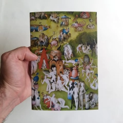 Cuaderno acaballado LAS DELICIAS 1 (EL BOSCO) / Modelo 222/ The Garden of Earthly Delights, El Jardín de las Delicias, Hieronymus Bosch (El Bosco) en internet