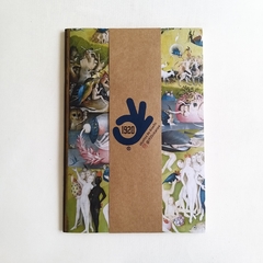 Cuaderno acaballado EL JARDÍN PARADISÍACO (EL BOSCO) / Modelo 222/ The Garden of Earthly Delights, El Jardín de las Delicias, Hieronymus Bosch (El Bosco) en internet
