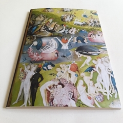 Cuaderno acaballado EL JARDÍN PARADISÍACO (EL BOSCO) / Modelo 222/ The Garden of Earthly Delights, El Jardín de las Delicias, Hieronymus Bosch (El Bosco) - 1920®objetos de diseño 