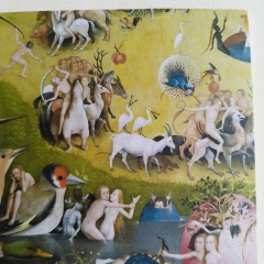 Cuaderno acaballado EL JARDÍN PARADISÍACO (EL BOSCO) / Modelo 222/ The Garden of Earthly Delights, El Jardín de las Delicias, Hieronymus Bosch (El Bosco) en internet