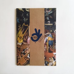 Cuaderno acaballado EL INFIERNO DELICIOSO (EL BOSCO) / Modelo 222/ The Garden of Earthly Delights, El Jardín de las Delicias, Hieronymus Bosch (El Bosco) en internet