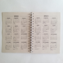 CUADERNO TAPA DURA RING WIRE/ Modelo 220/ Bloeiende hosta, Ohara Koson, año 1920 - 1930. - tienda online