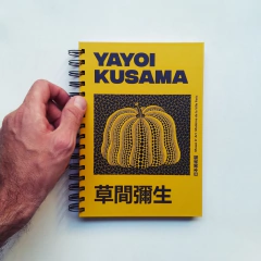 CUADERNO TAPA DURA RING WIRE/ Modelo 264/ YELLOW PUMPKIN (2003) / YAYOI KUSAMA - comprar online