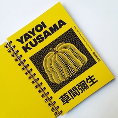 CUADERNO TAPA DURA RING WIRE/ Modelo 264/ YELLOW PUMPKIN (2003) / YAYOI KUSAMA - 1920®objetos de diseño 