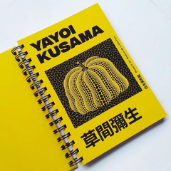 CUADERNO TAPA DURA RING WIRE/ Modelo 264/ YELLOW PUMPKIN (2003) / YAYOI KUSAMA - comprar online