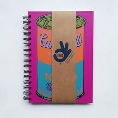 CUADERNO TAPA DURA RING WIRE/ Modelo 168/ CAMPBELL' S SOUP CAN - 1920®objetos de diseño 