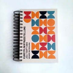 Agenda Diaria Bauhaus Tapa Dura Ring Wire/ Modelo 116/ WEIMAR MUSTER 13