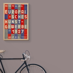 Cuadro en marco madera Kiri Box/ Modelo 418/ Ausstellung Europaisches Kunstgewerbe, 1927 by HERBERT BAYER.