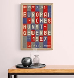 Cuadro en marco madera Kiri Box/ Modelo 418/ Ausstellung Europaisches Kunstgewerbe, 1927 by HERBERT BAYER. - comprar online
