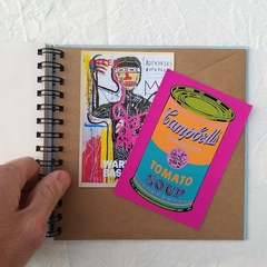 CUADERNO QUADRAT / TAPA DURA RING WIRE/ Modelo 360/ MARILYN (1989) Print Litografía by By ANDY WARHOL - 1920®objetos de diseño 
