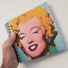 CUADERNO QUADRAT / TAPA DURA RING WIRE/ Modelo 360/ MARILYN (1989) Print Litografía by By ANDY WARHOL - 1920®objetos de diseño 