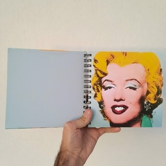 CUADERNO QUADRAT / TAPA DURA RING WIRE/ Modelo 360/ MARILYN (1989) Print Litografía by By ANDY WARHOL - comprar online