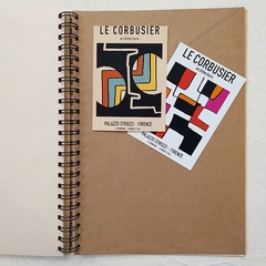 Agenda Semanal Bauhaus Tapa Dura Ring Wire/ Modelo 81/ LE CORBUSIER I