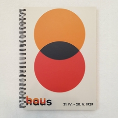 Imagen de Agenda 2 días por página Bauhaus/ Tapa Dura Ring Wire/ Modelo 40/ SCHNITTKREISE
