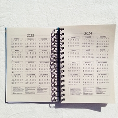 Agenda 2 días por página Bauhaus Tapa Dura Ring Wire/ Modelo 5: Cartel de Herbert Bayer - 1920®objetos de diseño 