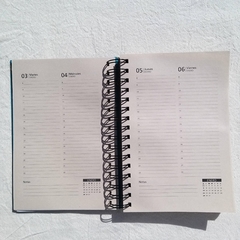 Agenda 2 días por página/ Vincent Tapa Dura Ring Wire/ Modelo 46/ Obra: Almendro en Flor (1890) - tienda online