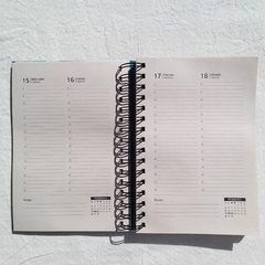 Imagen de Agenda 2 días por página/ Vincent Tapa Dura Ring Wire/ Modelo 46/ Obra: Almendro en Flor (1890)