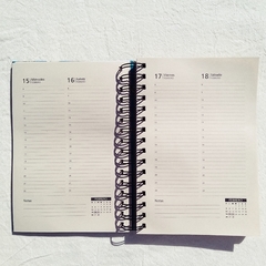 Agenda 2 días por página Bauhaus Tapa Dura Ring Wire/ Modelo 5: Cartel de Herbert Bayer en internet