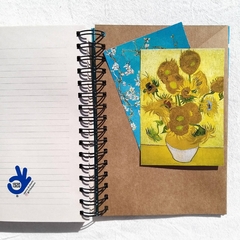 Agenda 2 días por página/ Vincent Tapa Dura Ring Wire/ Modelo 46/ Obra: Almendro en Flor (1890) - tienda online