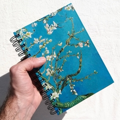 Agenda Semanal Vincent Tapa Dura Ring Wire/ Modelo 46/ Obra: Almendro en Flor (1890) en internet