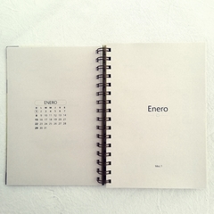 Agenda Semanal Tapa Dura Ring Wire/ Modelo 264/ YELLOW PUMPKIN (2003) / YAYOI KUSAMA en internet