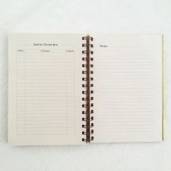 Agenda Semanal Bauhaus Tapa Dura Ring Wire/ MODELO 236/ MoMA BLACK ⬛⬜