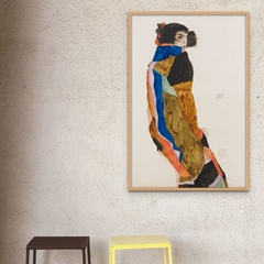 Cuadro en marco madera Kiri Box/ Modelo 522/ MOA (1911) by Egon Schiele