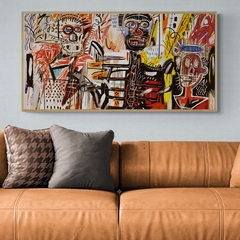 LANG Marco Madera Kiri Box Natural Alargado/ Modelo 600/ Filisteos (1982) / Jean Michel BASQUIAT 6 - comprar online