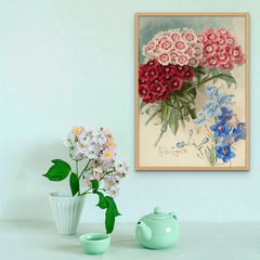 Cuadro en marco madera Kiri Box/ Modelo 613 / Spring Bouquet (1897) by Paul de Longpre