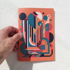 Cuaderno acaballado BAUHAUS / GEOMETRIE 1 - 1920®objetos de diseño 