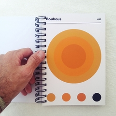 Agenda Semanal Tapa Dura Ring Wire/ Modelo 23/ GELBEN KREIS