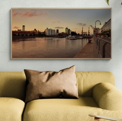 LANG Marco Madera Kiri Box Natural Alargado/ Modelo 674/ Puerto Madero 2 (P.M.2)/ Obra Fotográfica de Martin St-Amant (2010).