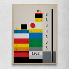 Cuadro en marco madera Kiri Box/ Modelo 701/ BAUHAUS LEGO 3 - comprar online