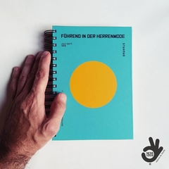 Cuaderno Bauhaus Tapa Dura Ring Wire/ Modelo 11/ Yellow Circle - tienda online