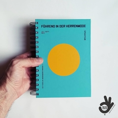 Imagen de Cuaderno Bauhaus Tapa Dura Ring Wire/ Modelo 11/ Yellow Circle