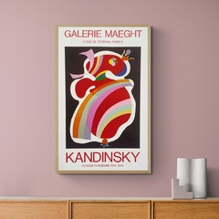Cuadro en marco madera Kiri Box/ Modelo 105/ KANDINSKY DVA.