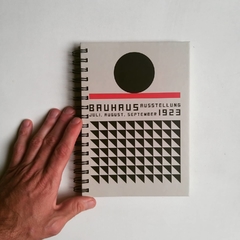Cuaderno Bauhaus Tapa Dura Ring Wire/ Modelo 10/ Black Circle