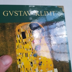 Agenda Semanal Tapa Dura Ring Wire/ MODELO 223/ Der Kuss 2 (Póster Verde), GUSTAV KLIMT (1908) - 1920®objetos de diseño 