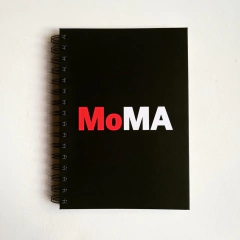 Agenda Semanal Bauhaus Tapa Dura Ring Wire/ MODELO 236/ MoMA BLACK ⬛⬜ - comprar online