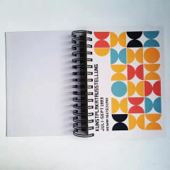 Imagen de Agenda Semanal Bauhaus Tapa Dura Ring Wire/ Modelo 116/ WEIMAR MUSTER 13