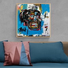 QUADRAT Marco Madera Kiri Box Natural Cuadrado/ Modelo 462/ SIN TÍTULO (1982)/ Jean Michel Basquiat 6